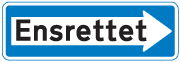 Ensrettet færdsel