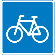 Anbefalet rute for cyklister