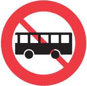 Bus forbudt